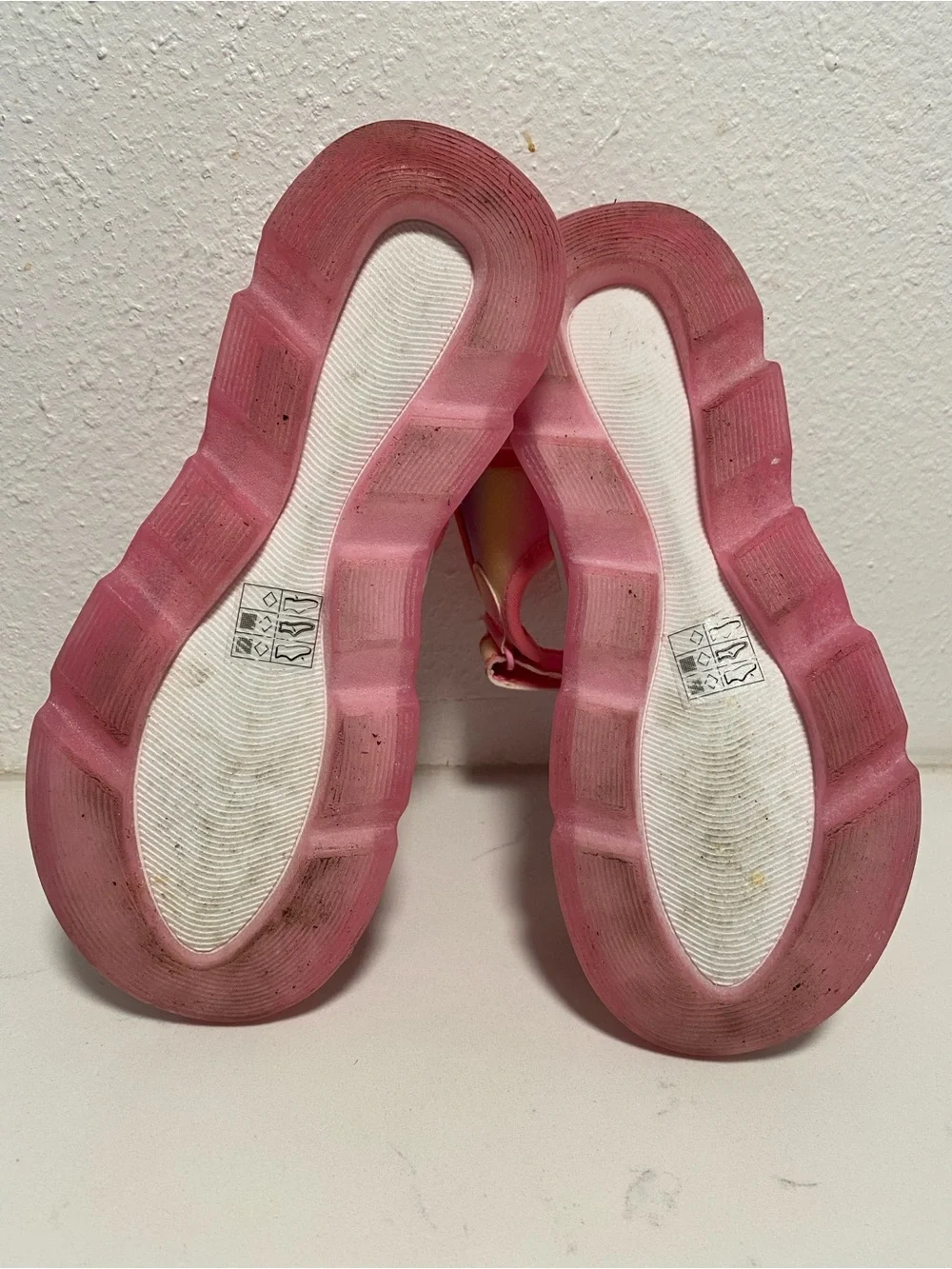Primark Pink Kids Platform Sandals